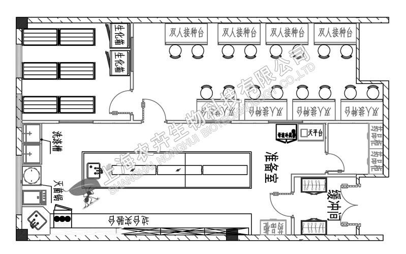 组培实验室平面设计方案图